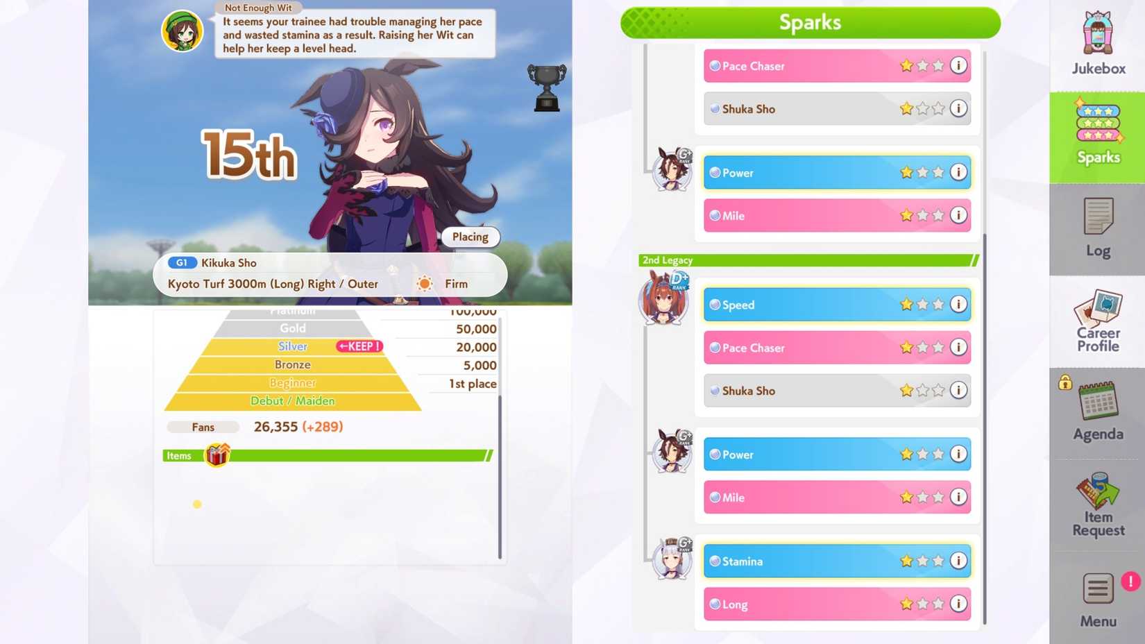 Umamusume Wit Stat