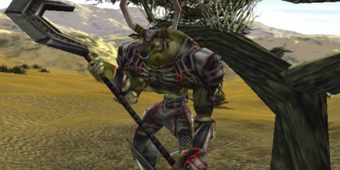 A minotaur in Summoner