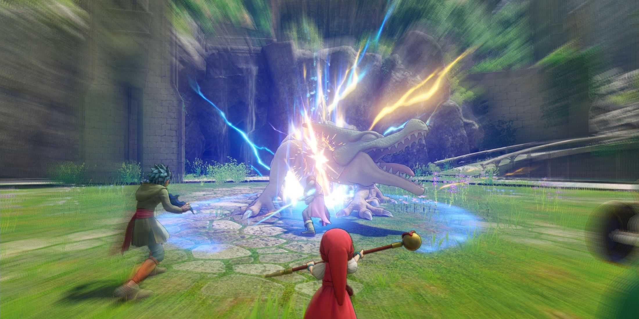 Combat in Dragon Quest 11 S: Echoes Of An Elusive Age