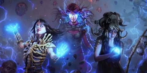 The three Witch archetypes in Path of Exile