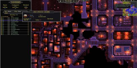 A player looking at their taverns in Songs of Syx