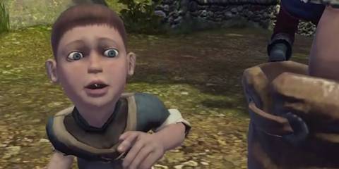 A child in Fable 2