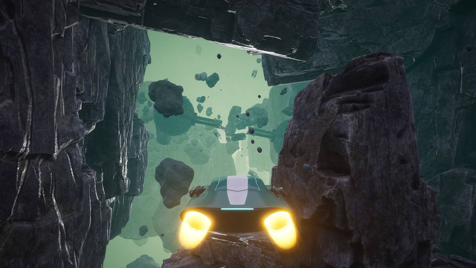 Driving through an asteroid field in Astrometica