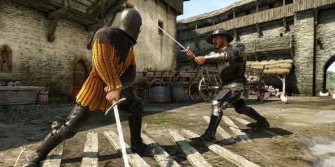 A duel in Kingdom Come Deliverance