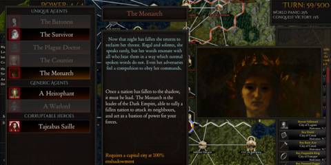 The Monarch in Shadows of Forbidden Gods