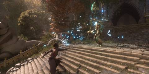 Using ice magic in Dragon Age The Veilguard