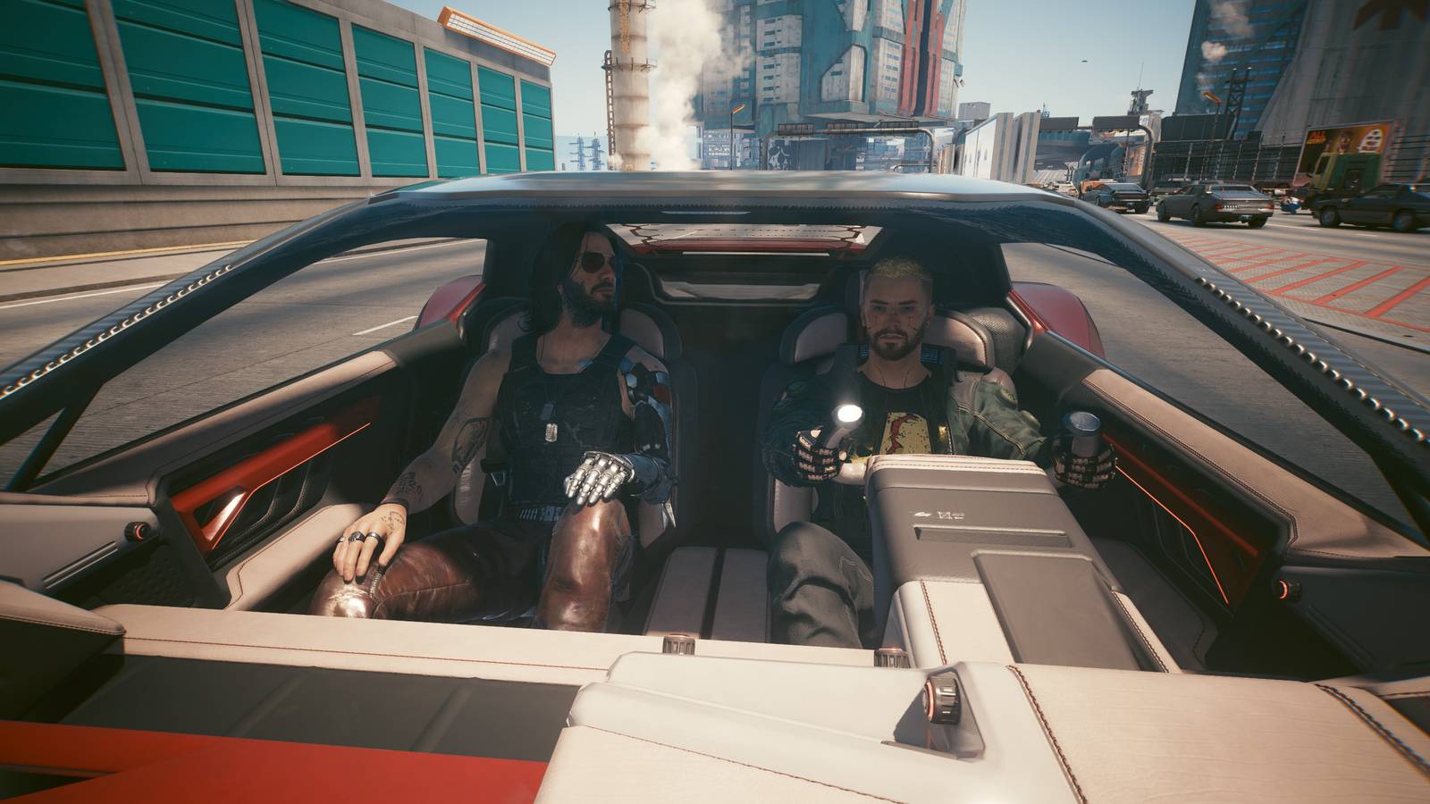 v and johnny in the Yaiba ARV-Q340 Semimaru