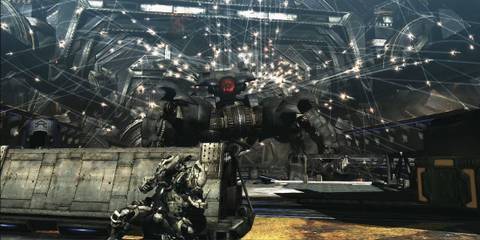 vanquish main character hidding from enemies.