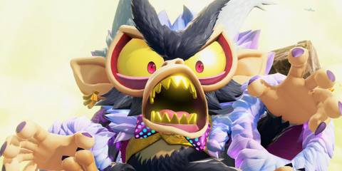 Void Kong surprised in Donkey Kong Bananza