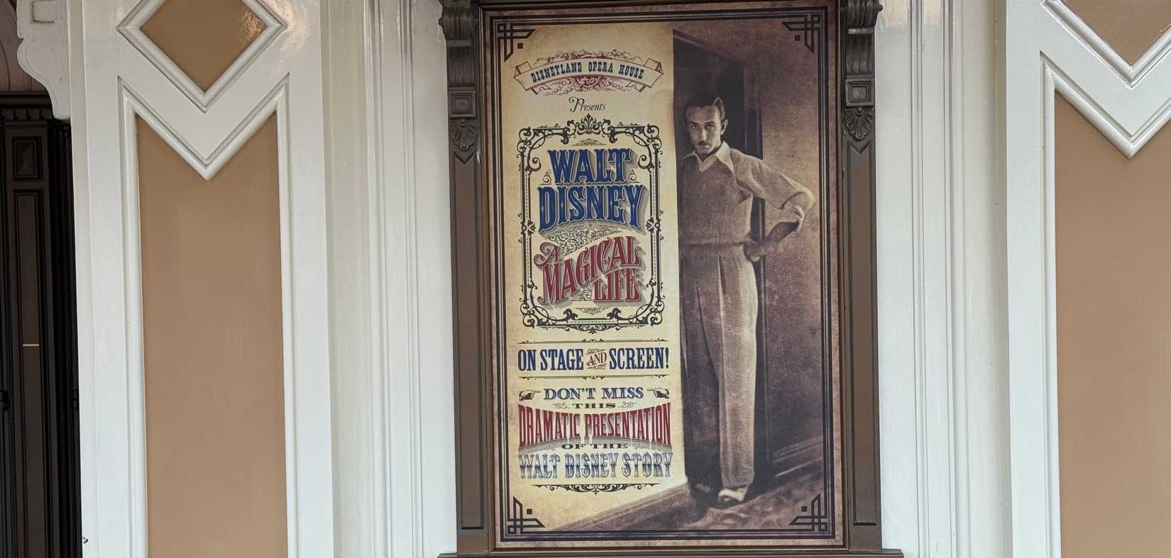 walt disney magical life - sign with walt picture