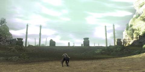 Wander exploring the open world on horseback - Shadow Of The Colossus