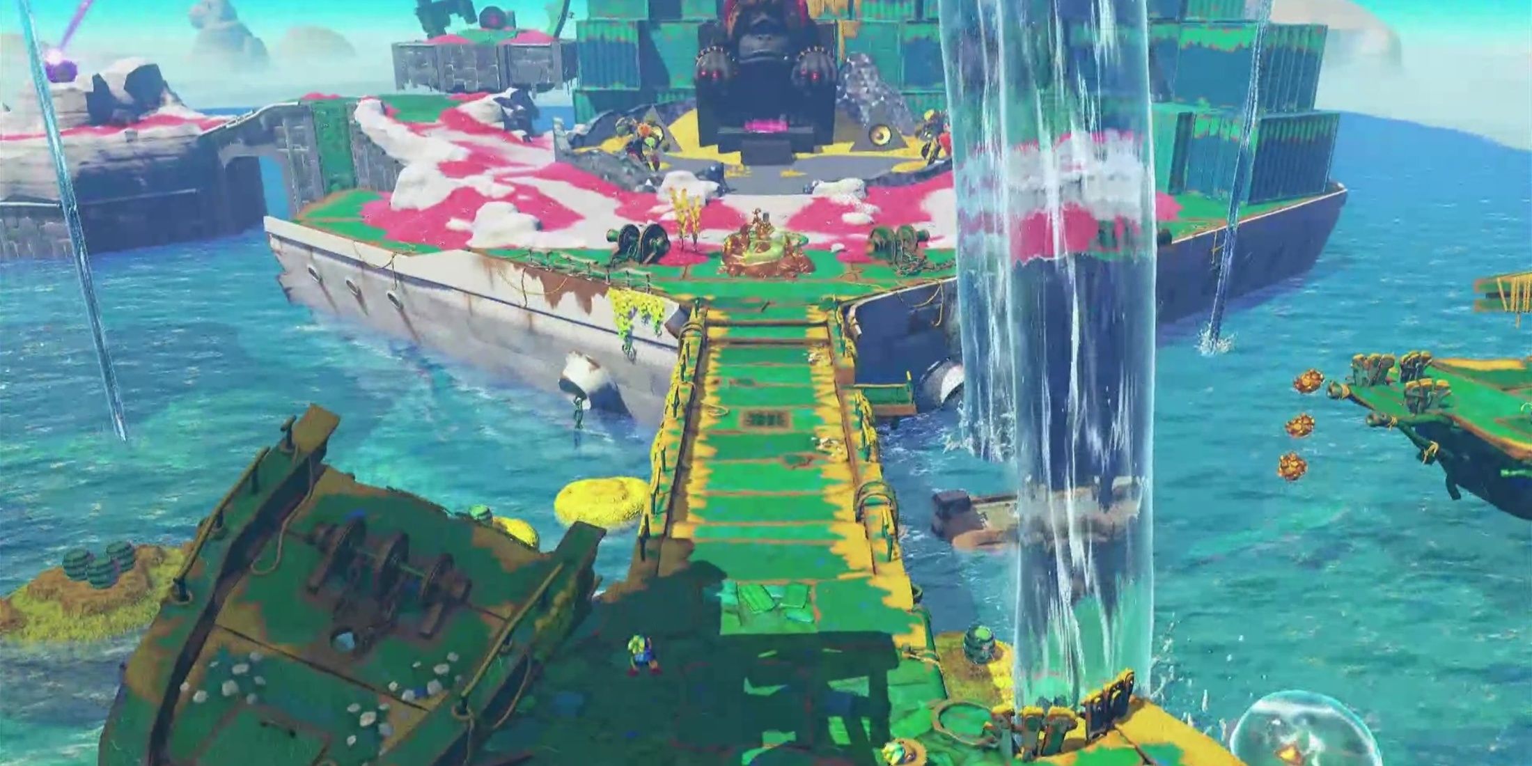 Donkey Kong Bananza: Lagoon Layer Walkthrough (Fix the Water Shortage)