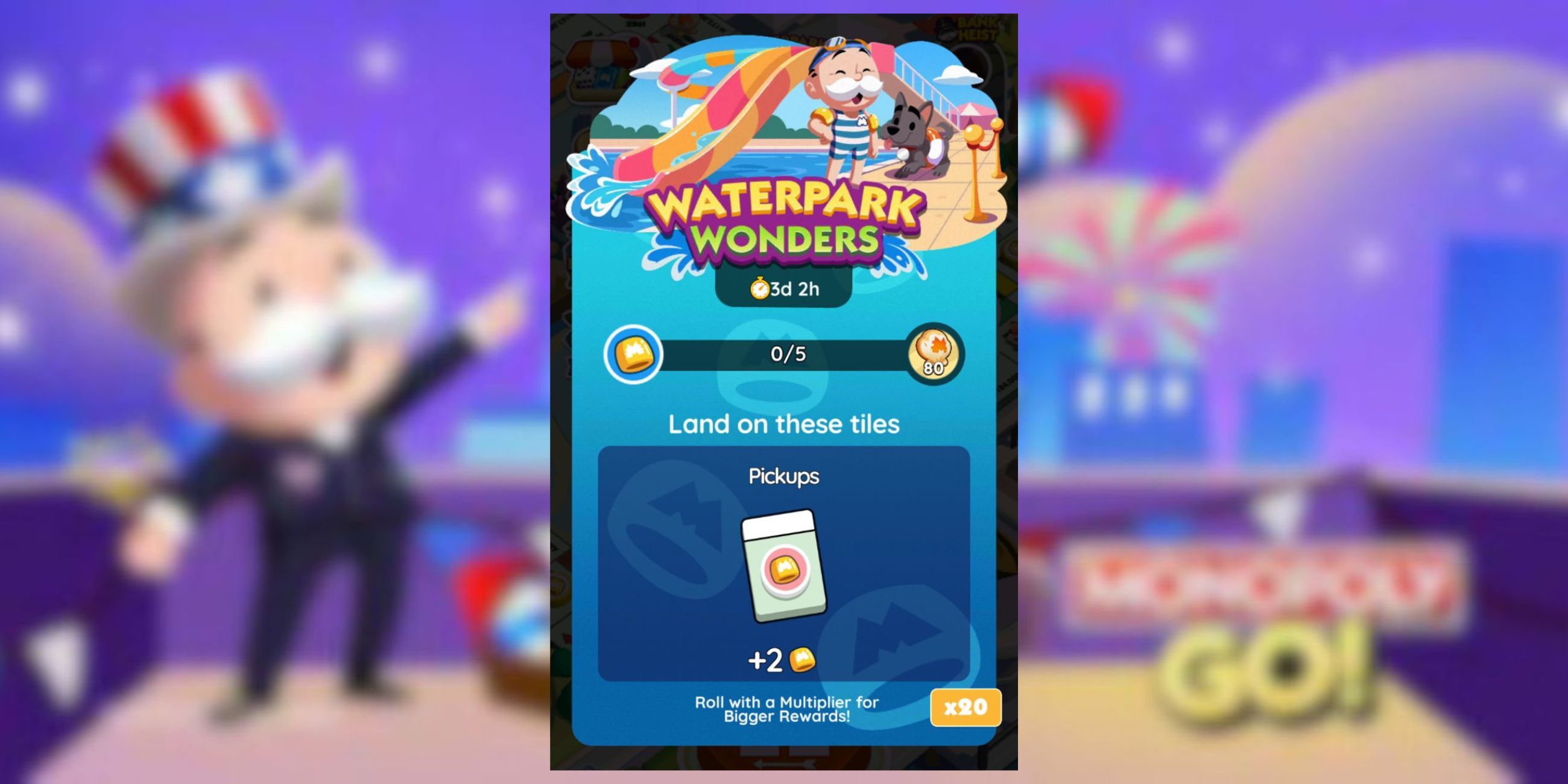 waterpark wonders monopoly go