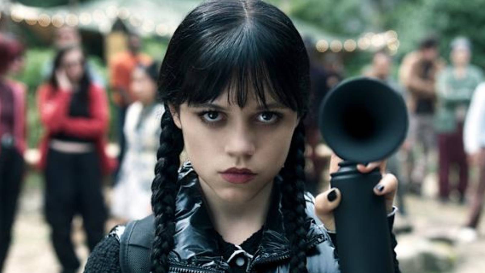 Wednesday Addams (Jenna Ortega) in Wednesday season 2