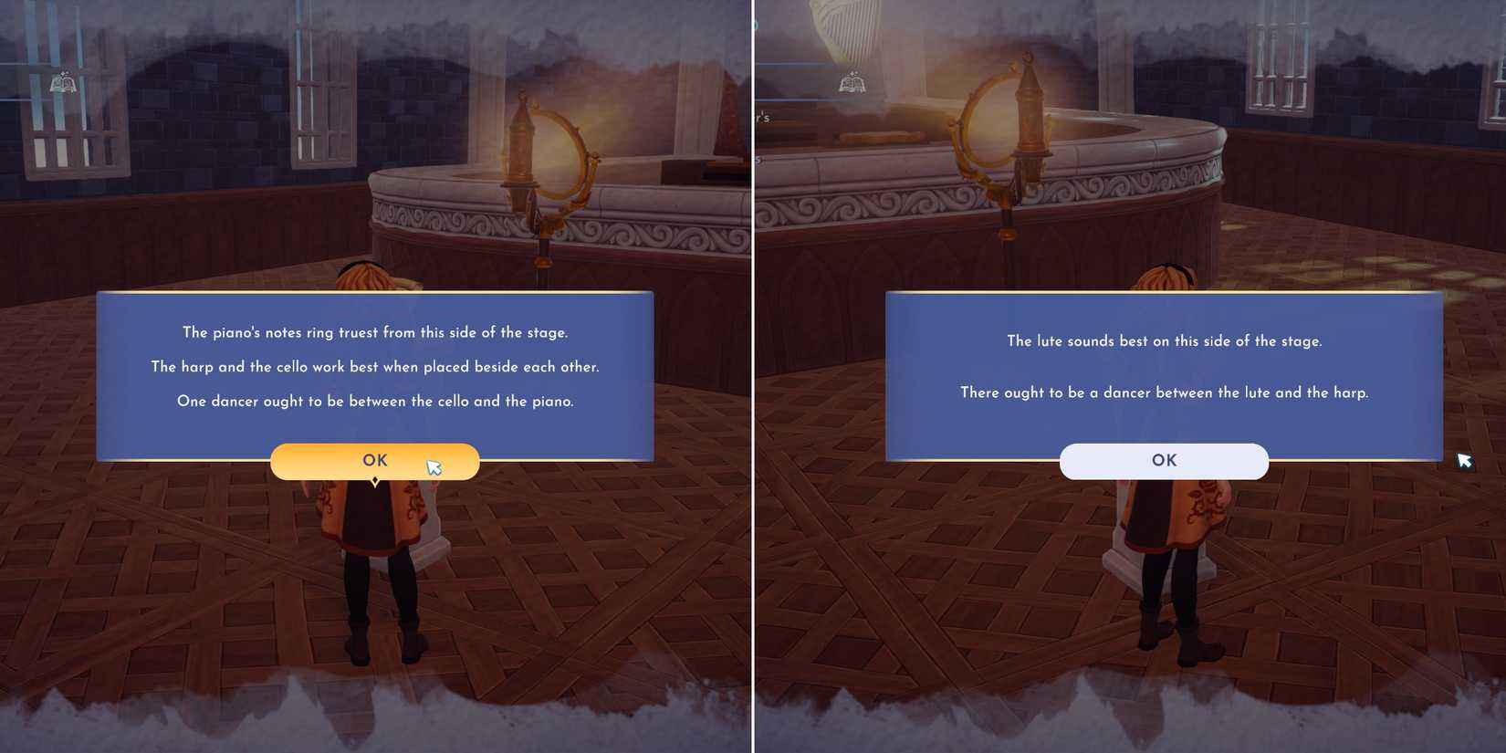 where to palce everything in the trial of song in ddv disney dreamlight valley