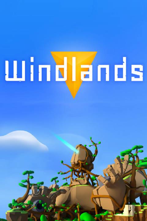 Windlands video game cover art tag