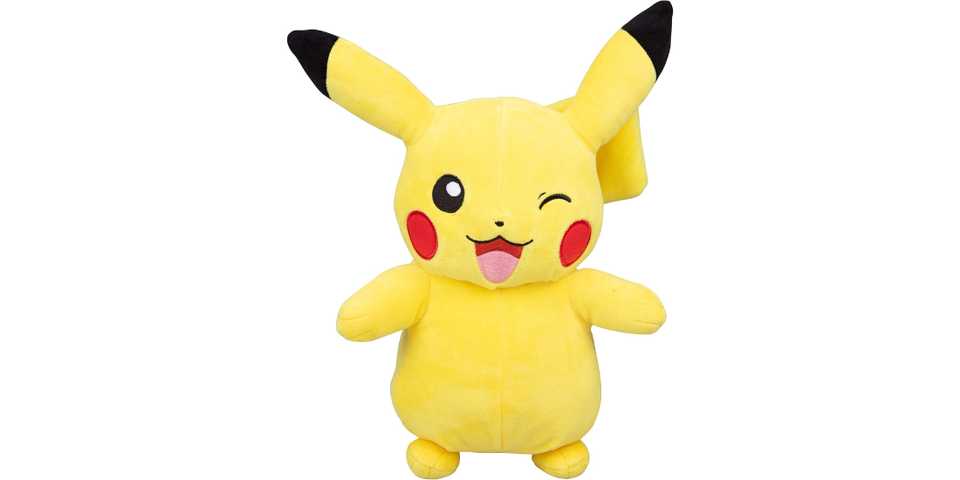 Winking Pikachu Plush Prime Day Deal