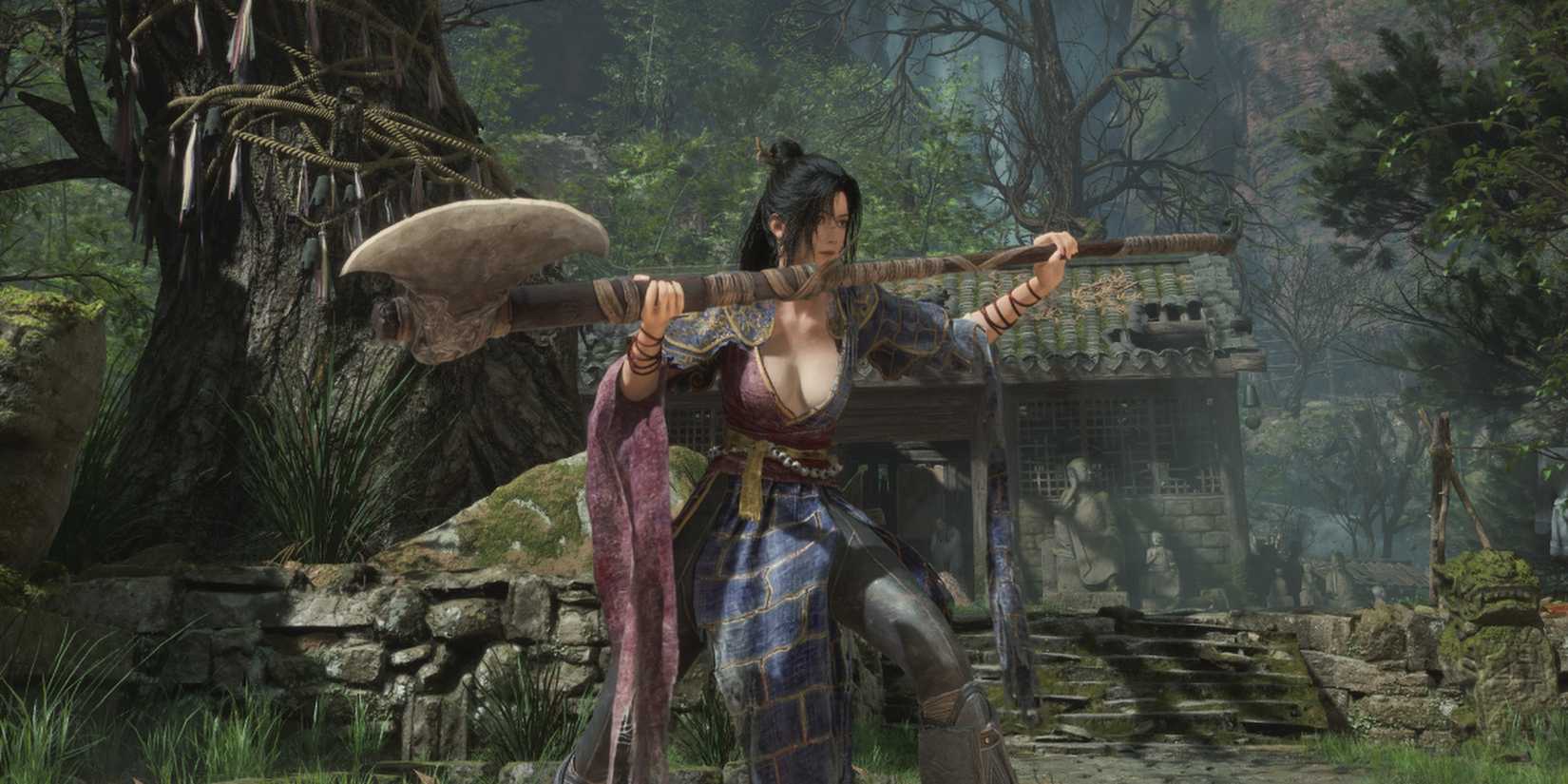 Wuchang Fallen Feathers Axe Header