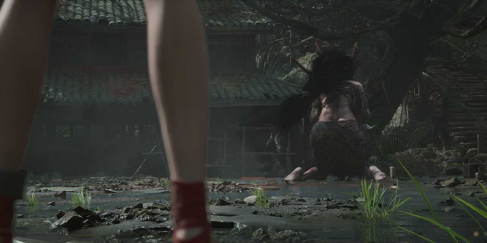 Wuchang Fallen Feathers Wuchang facing a boss