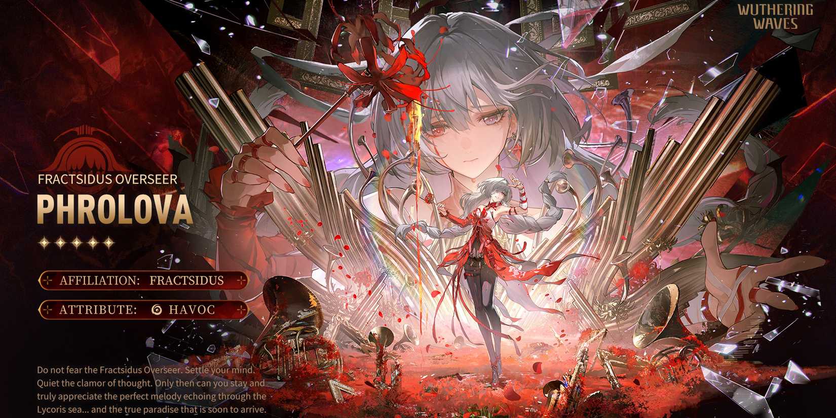 ondas uivantes-wuwa-25-quando-data-de-lançamento-hora-phrolova-banner-data-de-lançamento-estreia