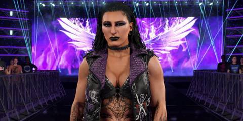 wwe 2k25 rhea ripley entrance