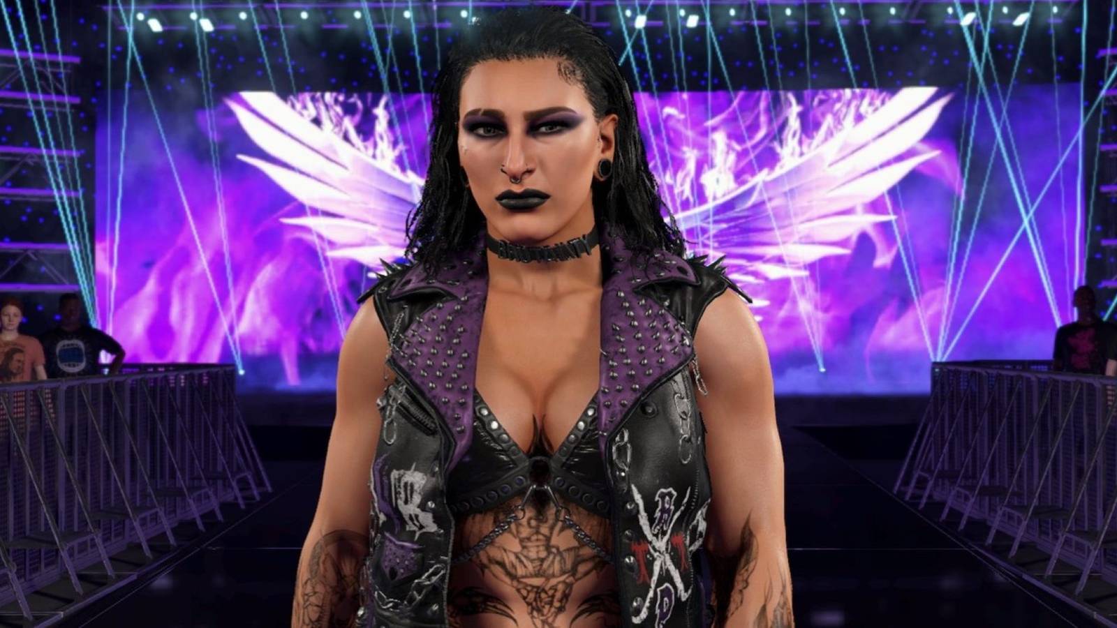 wwe 2k25 rhea ripley entrance
