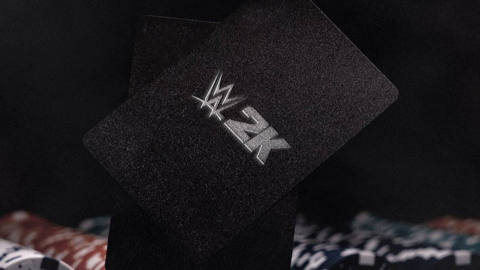 wwe 2k25 logo black card vegas