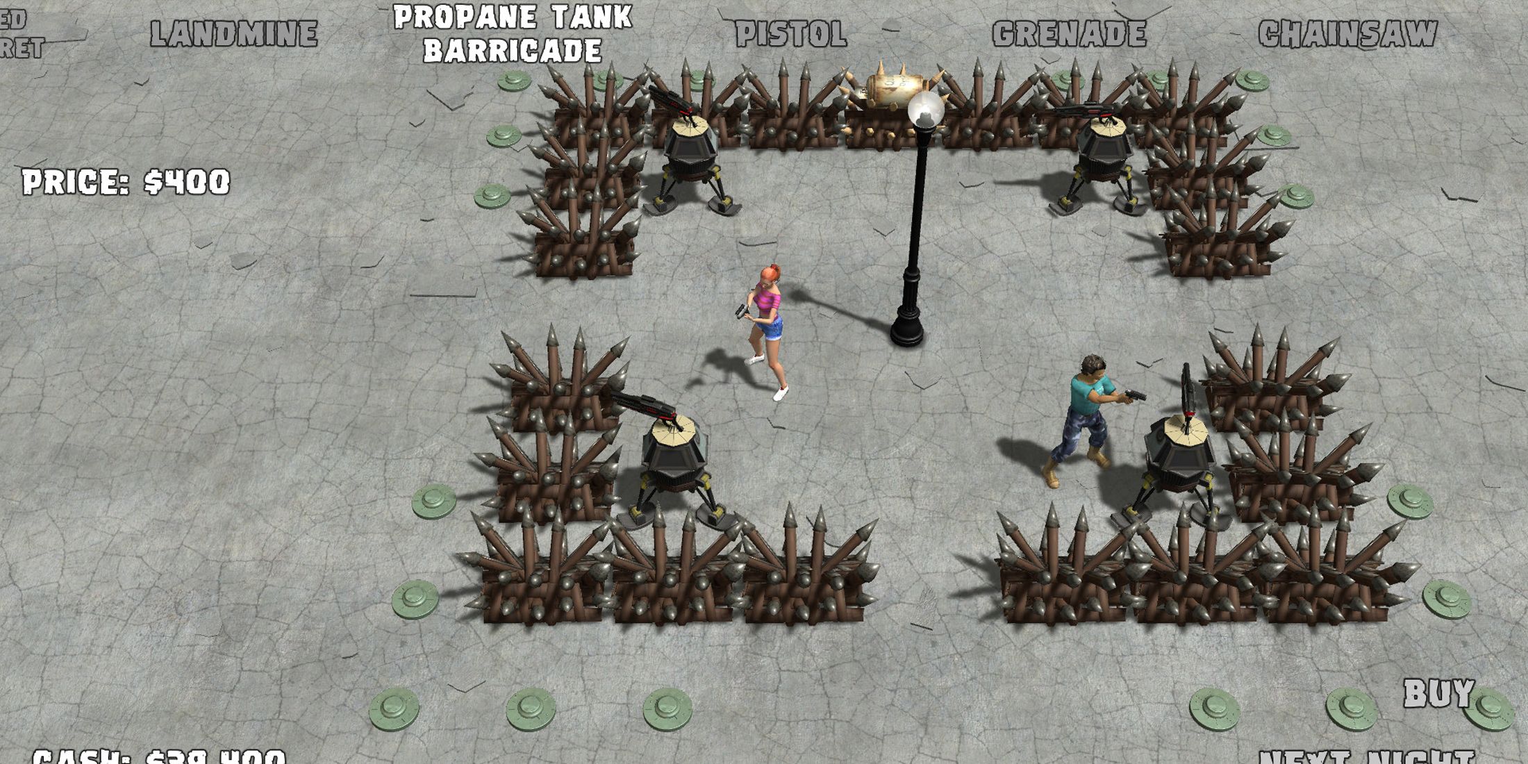Yet Another Zombie Defense HD game
