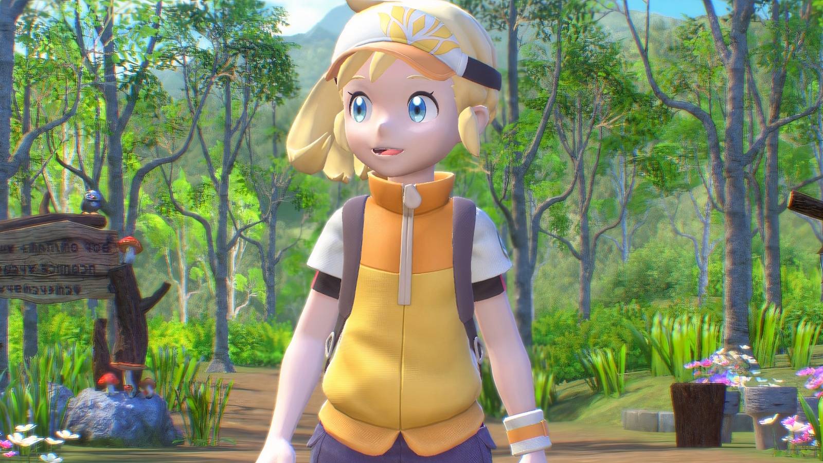 Your trainer in New Pokemon Snap (Switch)