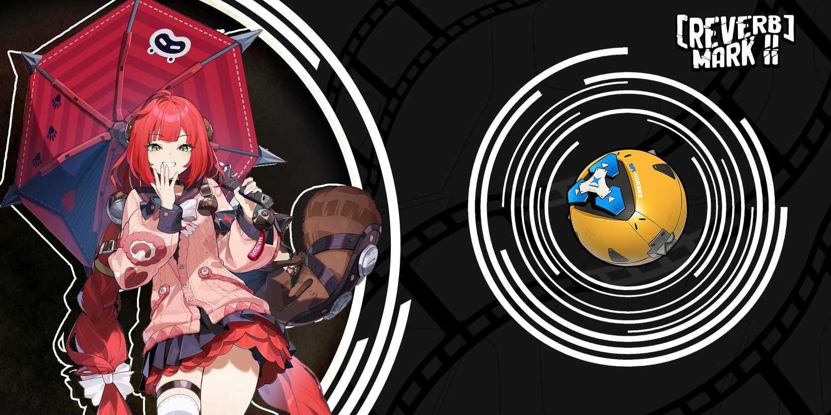 yuzuha using reverb mark ii w-engine in zenless zone zero