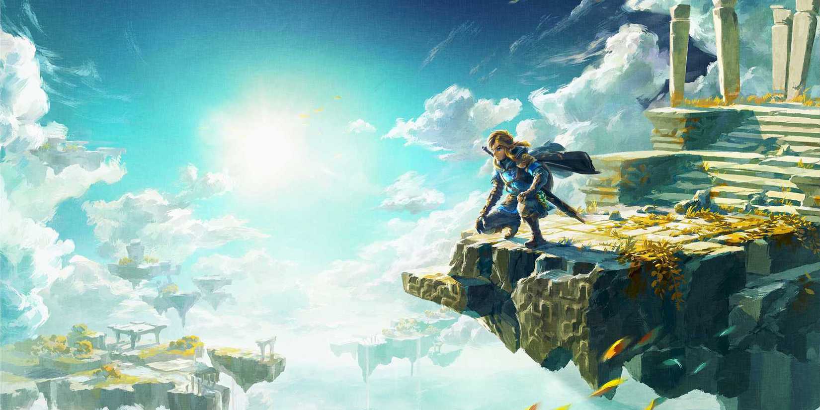Zelda Tears of the Kingdom key art