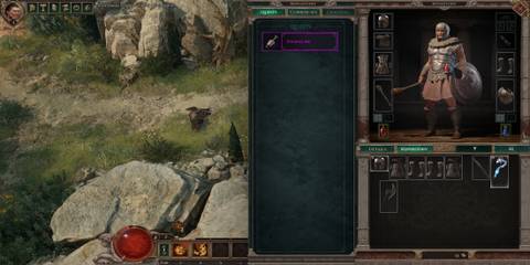 The Strange Jar in the Player's Inventory 