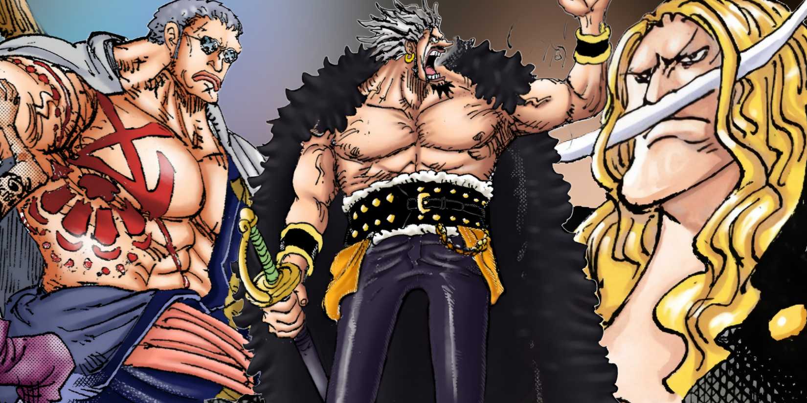 Featured One Piece: Oda Hints At A Traitor Among The Rocks Pirates Whitebeard Silver Axe