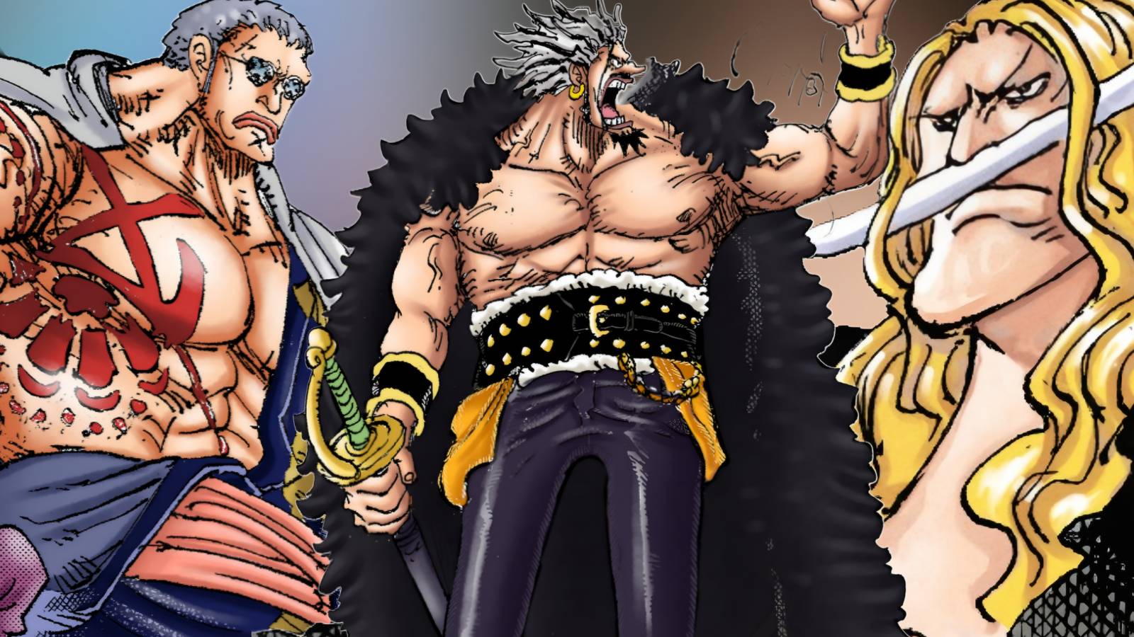 Featured One Piece: Oda Hints At A Traitor Among The Rocks Pirates Whitebeard Silver Axe