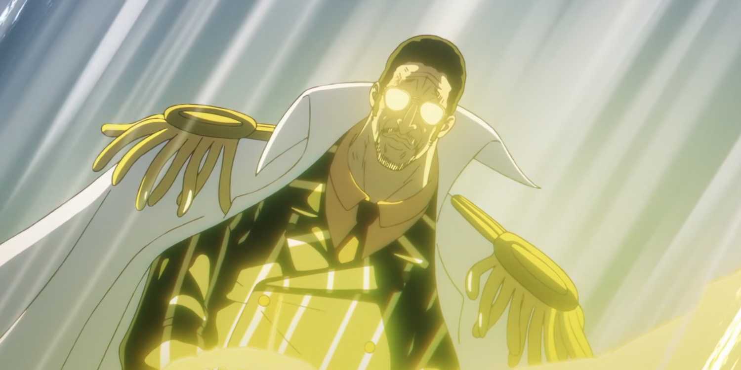 Kizaru menyerang Topi Jerami di One Piece episode 1140