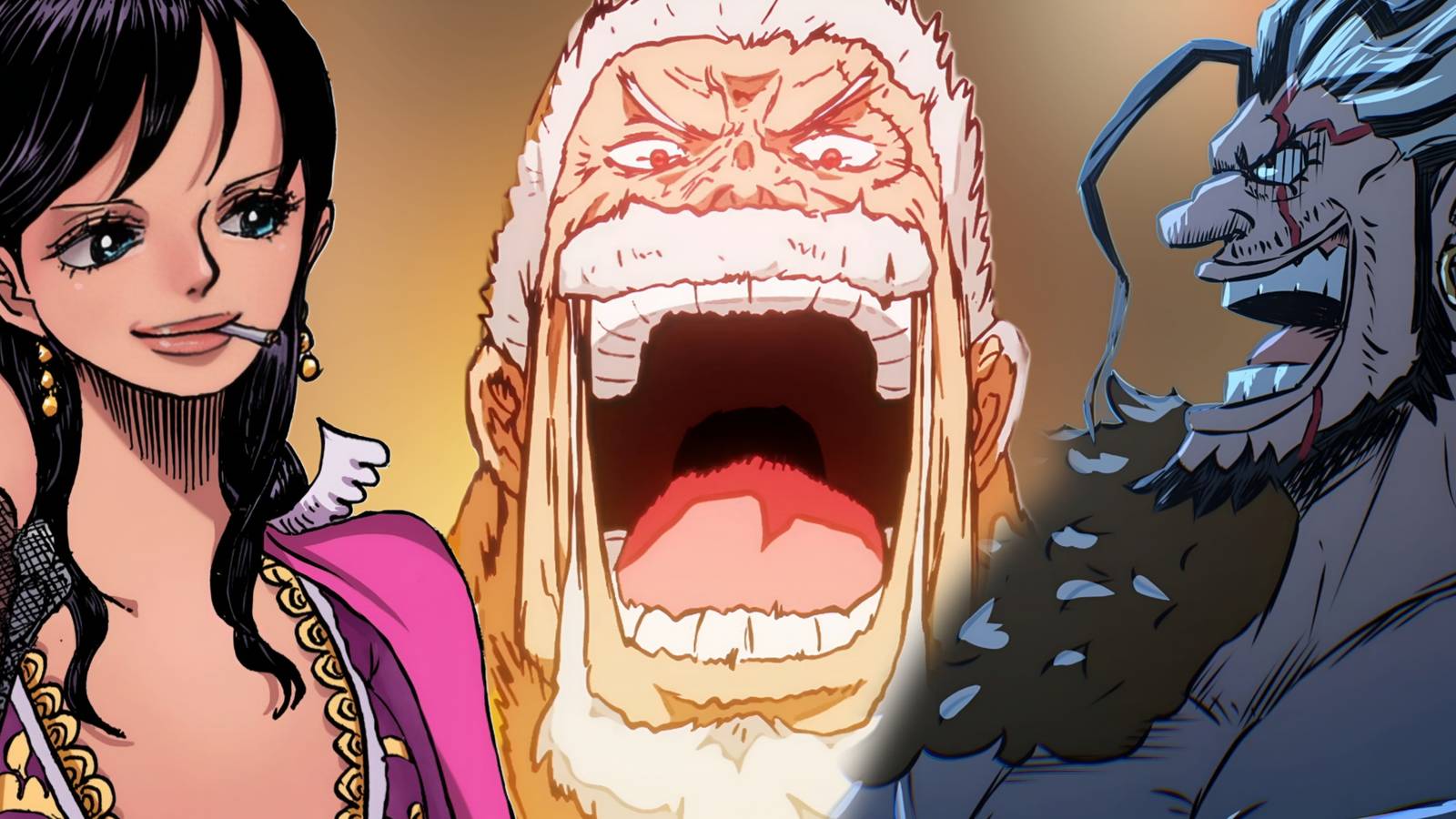 Featured One Piece: Whitebeard And Other Characters Who Could Match Gol D. Roger Garp Rocks Shakuyaku