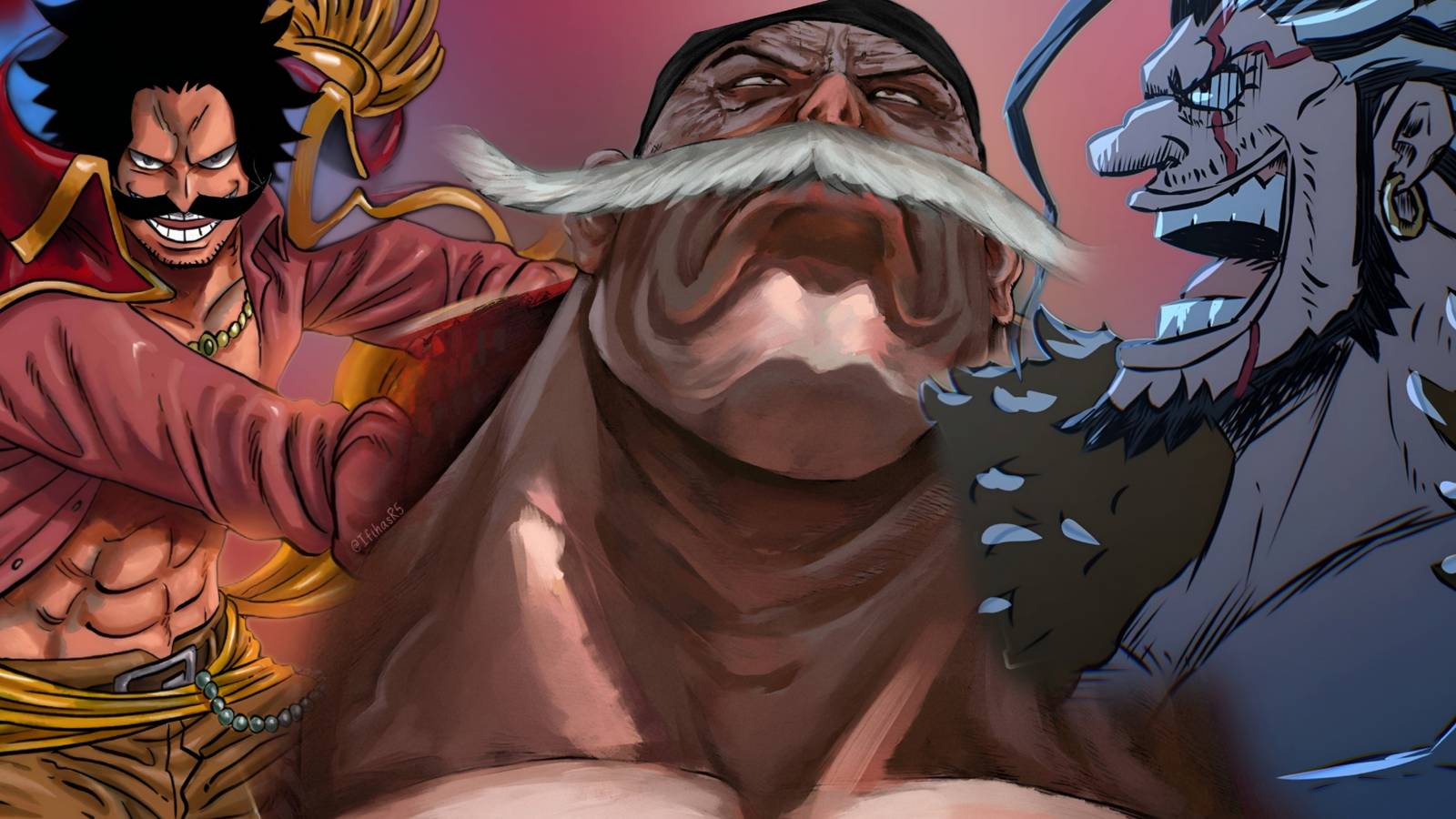 Featured One Piece: The Strongest Characters From Rocks Era, Ranked Whitebeard Roger