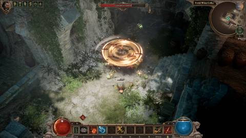 Fighting spiders with Whirlwind in TQ2