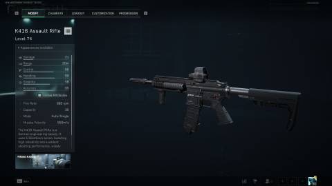 Delta Force K416 CQB Build