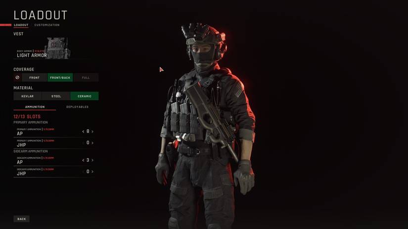 RoN Light Ceramic Armor