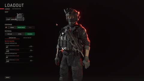 RoN Light Ceramic Armor