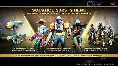 Destiny 2 Solstice 2025 banner