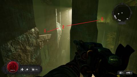 Abyssus Lobby Parkour Section top path