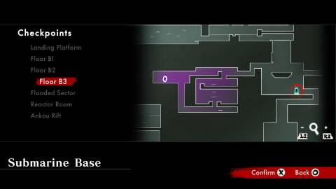 Shinobi: Art of Vengeance Submarine Base Ankou Rift location