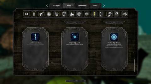 Abyssus Lightning Aspect Blessings