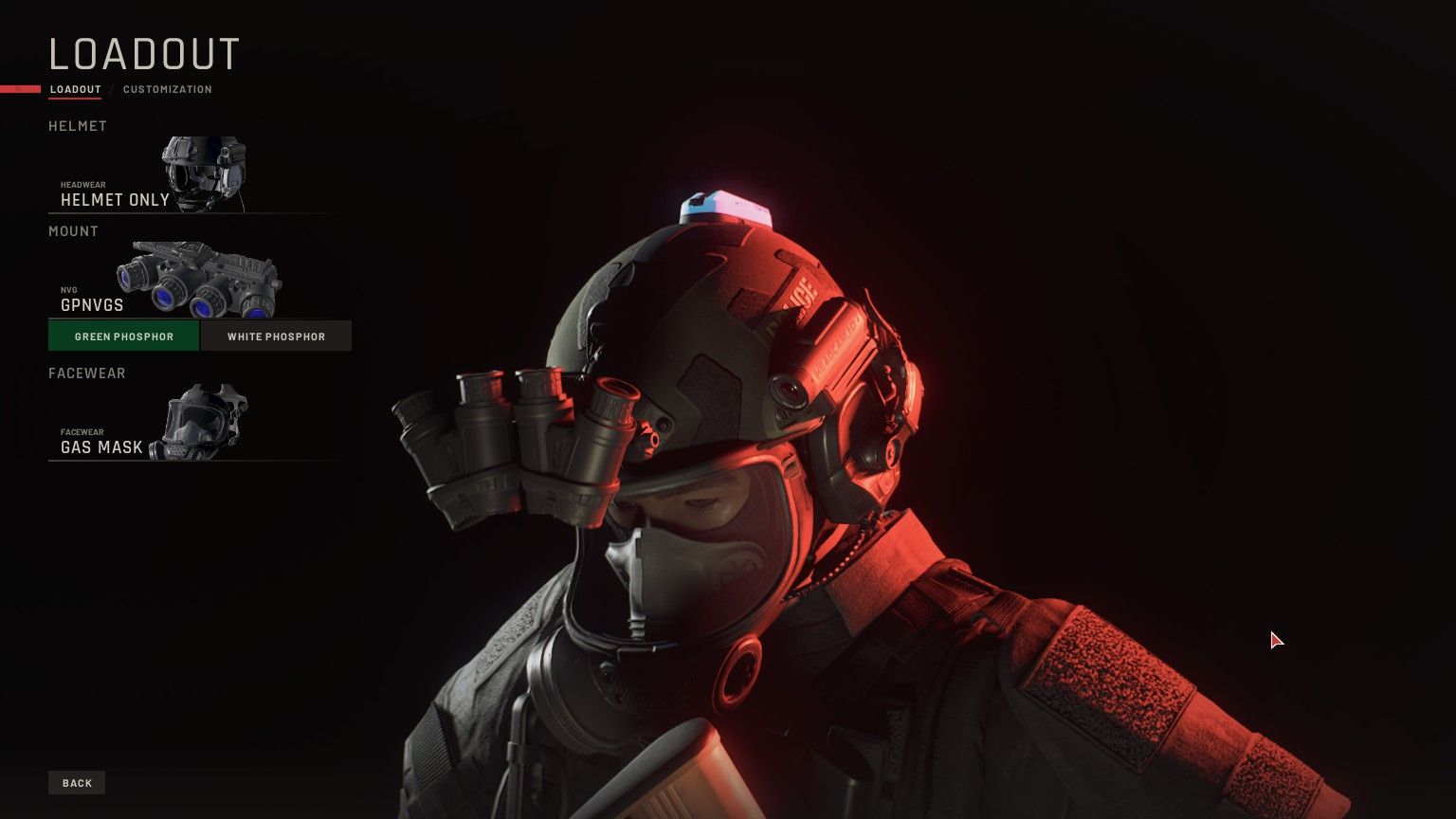 RoN Gas Mask