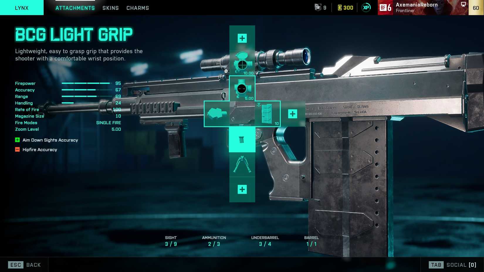 BF2042 Lynx BCG Grip