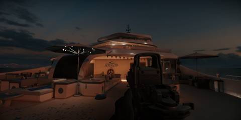 RoN Mirage at Sea starting point