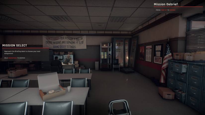 RoN Briefing Room Coffee Machine