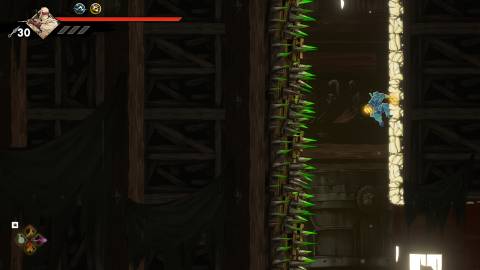 Shinobi: Art of Vengeance climbing with Ninja Claws